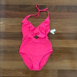 Brand New hot pink Aerie swimsuit